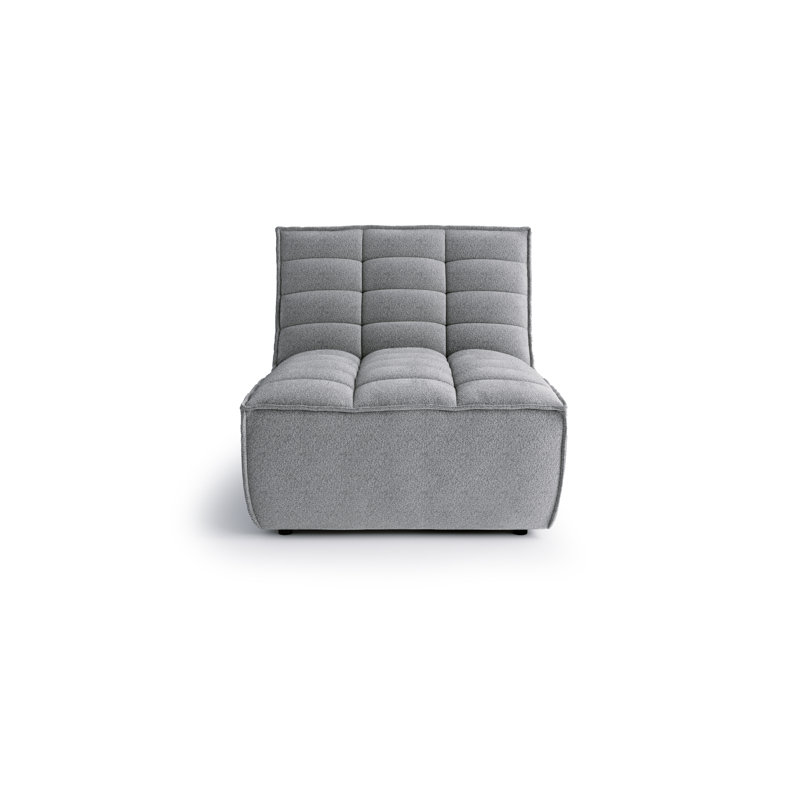 Upholstered Accent Chair, Dark Grey