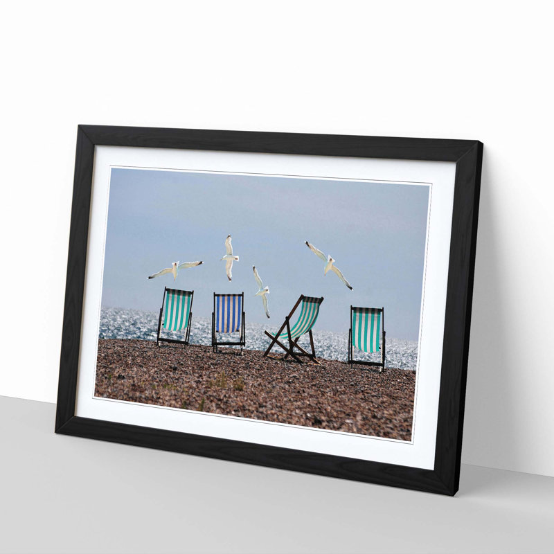 Single Picture Frame Print, Black