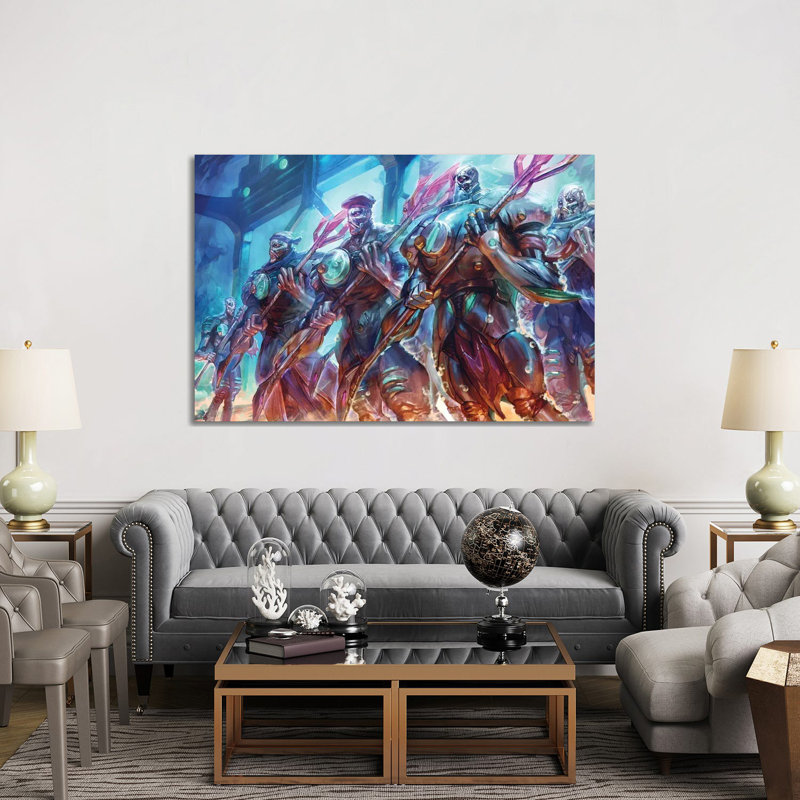 Kalo Bloomguard formation - reproduction d'art mural - toile tendue, H 40 po x l 60 po, Toile tendue, Ne s’applique pas