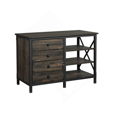 Credenza, Dark Oak finish