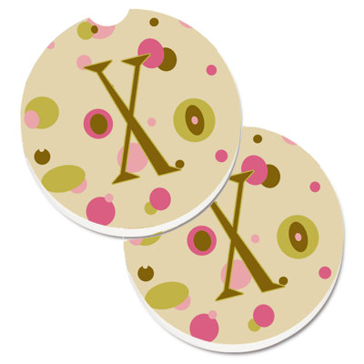 Sous-verre Initiale Monogram