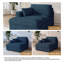 Chaise longue surdimensionnée en velours côtelé avec accoudoirs et coussins Bentura-1629161758-1650880634