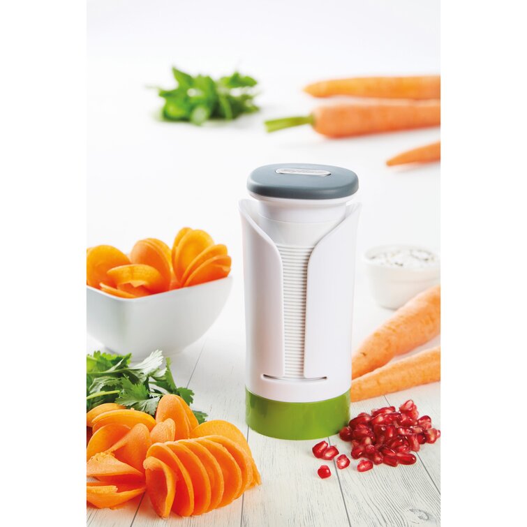 Home Basics 3-in-1 Handheld Vegetable Spiralizer Slicer, FOOD PREP