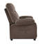 160° Recliner Chair With 8-Point Massage, Heating Function, And Side Storage Pockets.