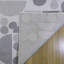 Tapis intérieur / extérieur en polypropylène tissé à plat à motif géométrique gris et beige Disney Mickey Mouse Studio Mod-117046025