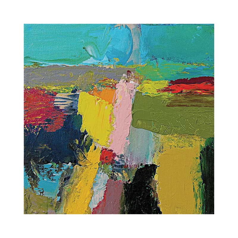 County Line I by Allan Friedlander - Wrapped Canvas Gallery-Wrapped Canvas Giclée, 45.72 cm H x 45.72 cm W x 3.175 cm D
