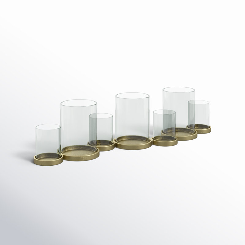 Cristelle 5.5'' H Metal Tabletop Candelabra