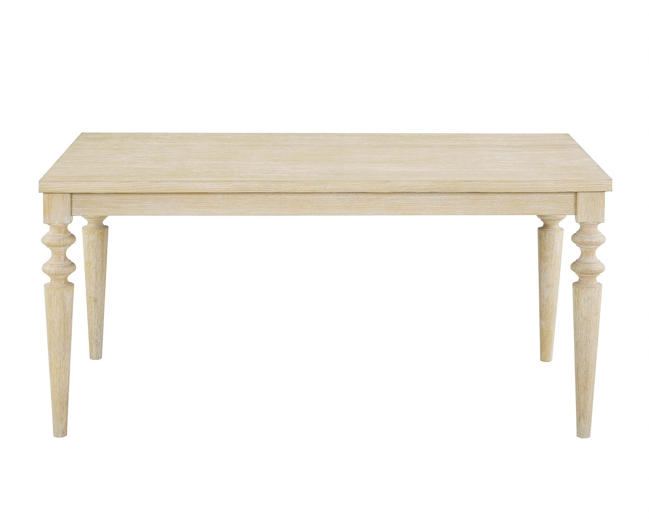Alcott Hill® Amonia Urban Style Wired White Finish Wood TurnedLeg