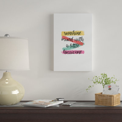 « soleil », art textuel sur toile