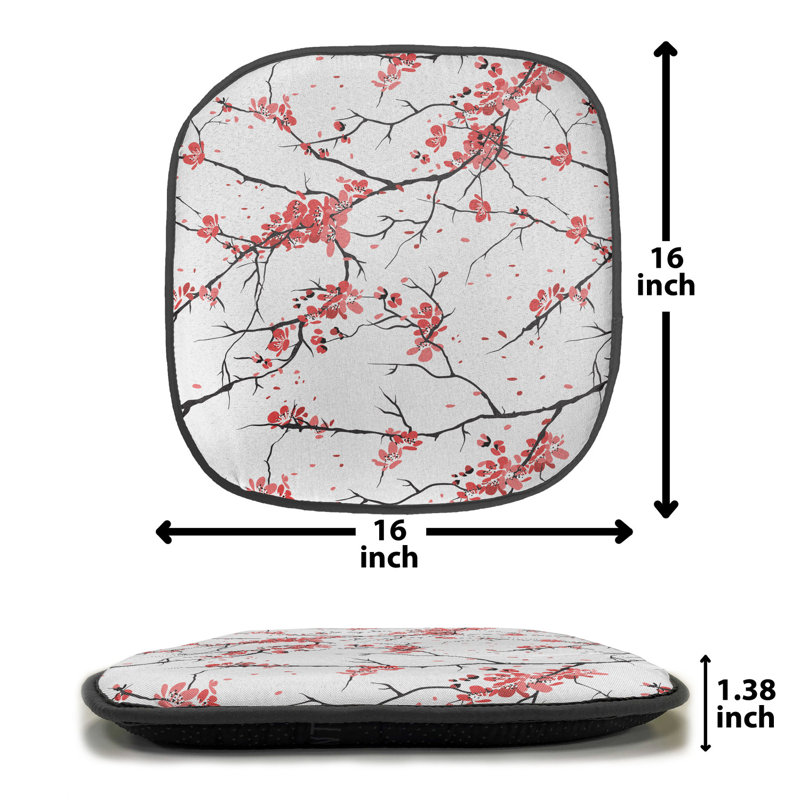 Coussin de siège papillon