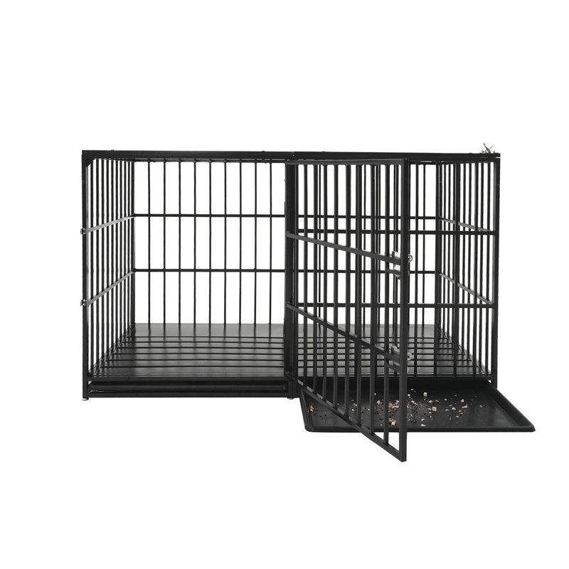 Cage et cage pour chien à double porte