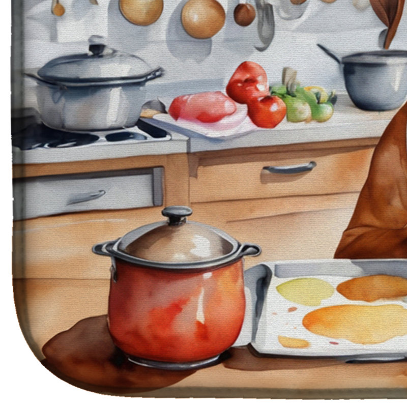 Tapis de cuisine Rhodesian Ridgeback The Chef