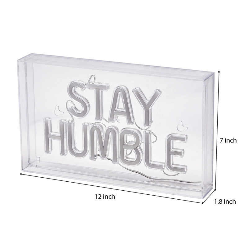 Durns 7" LED Neon Sign