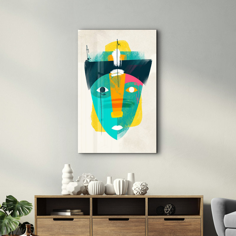 Elegant Tempered Glass Wall Art Painting, 13.8 x 21.7 inches | 100% Tempered Glass, Thickness: 0.16 inches | UV Printed for Vibrant Colors | Perfect for Home Decor, Living Room, & Office Spaces