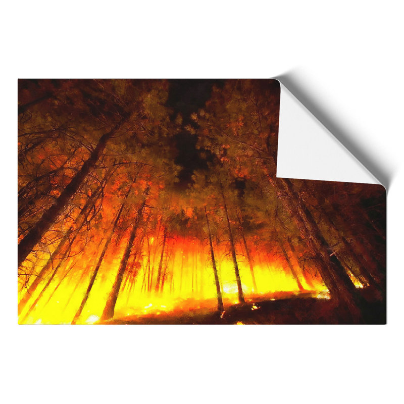Forest Fire - No Frame Print, 42cm H x 59cm W x 0.1cm D