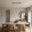 Luminaire suspendu linéaire à 3 lumières pour îlot de cuisine Baileyton-1213056992