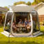 Screen House Tent with Extended Awning