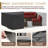 6 Person Rattan Sectional Seating Group With Cushions-171185839-190579117