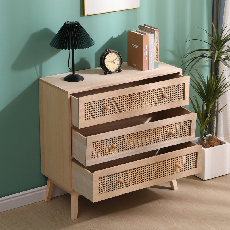 Williamsfield 80cm W 3 - Drawer Chest of Drawers