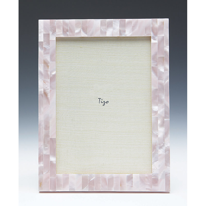Wood Picture Frame, 5" x 7", Pink