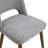  Upholstered Dining Side Chairs with Wood Legs-507314365