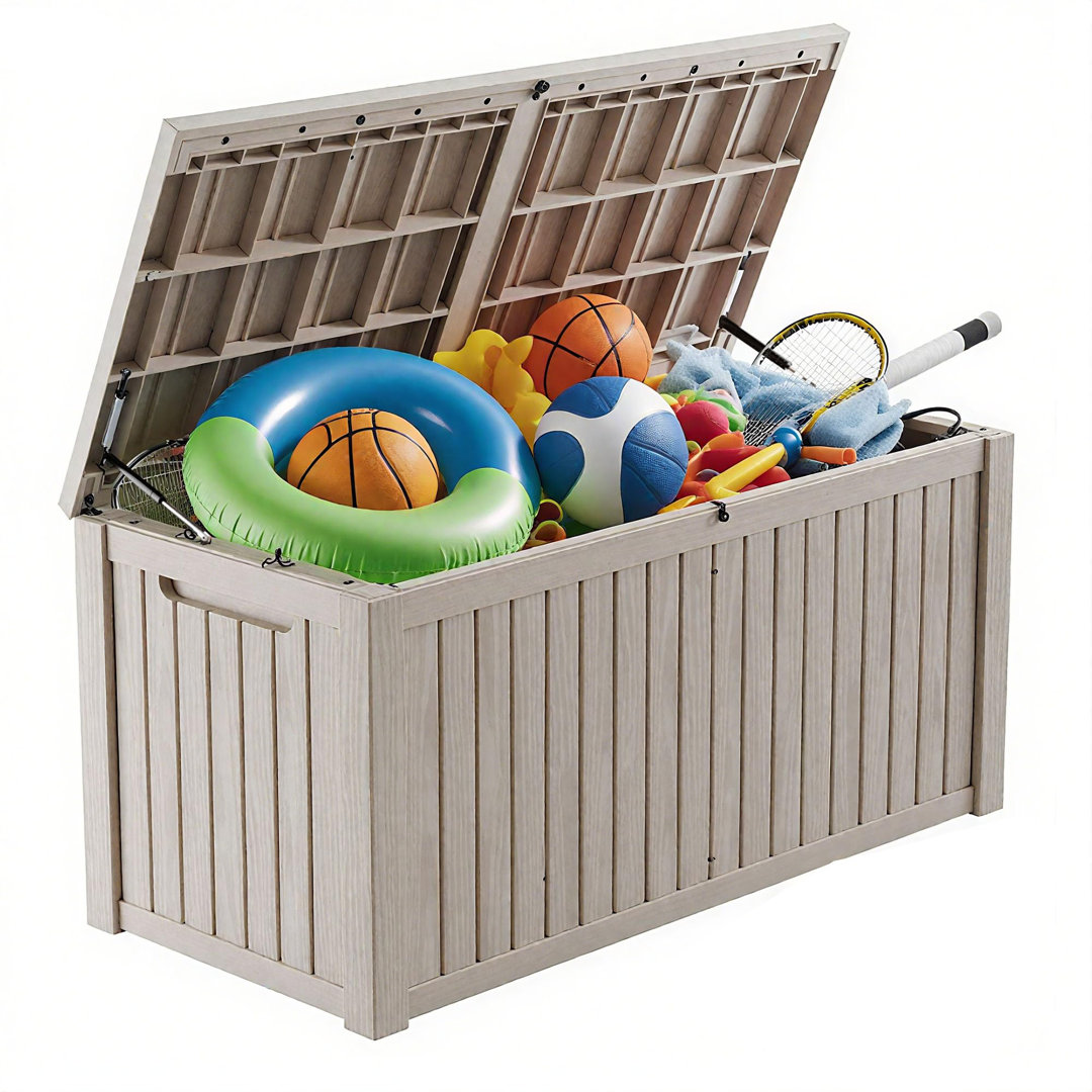 1020L Lockable Waterproof Resin Outdoor Storage Box
