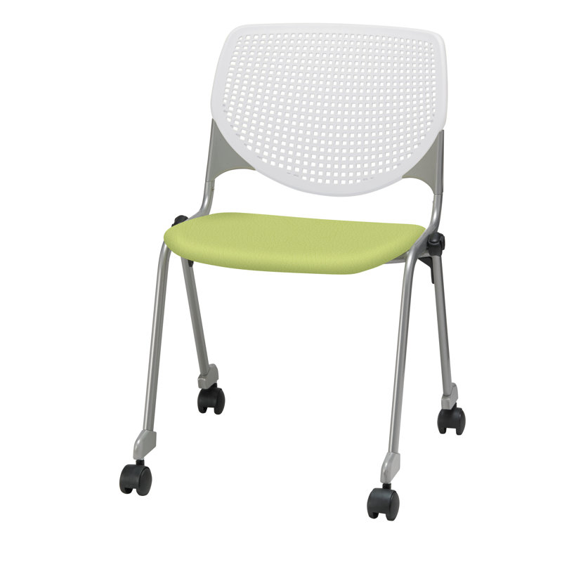 Chaise empilable poly Kool, Vert pomme, Oui
