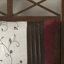 Édredon grand lit rouge 7 pièces - Accents de broderie: édredon, taies décoratives, coussins, jupe de lit-122457504-122457500