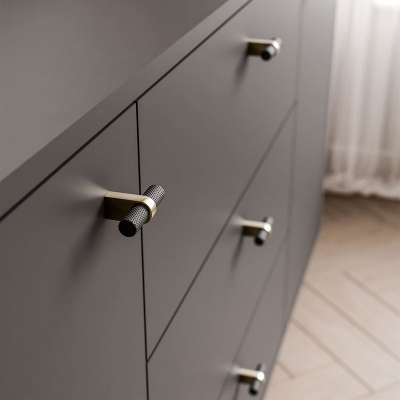 190cm Sideboard, Black/Black