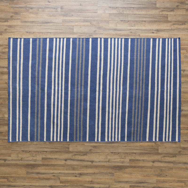 Collins Wool Striped Indoor Rug, Rectangle 2' x 3'