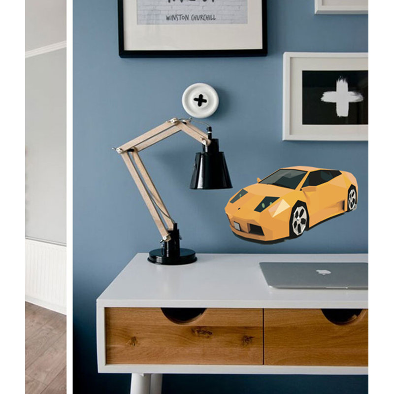 Adhésif décoratif voiture, H 7 po x l 14 po