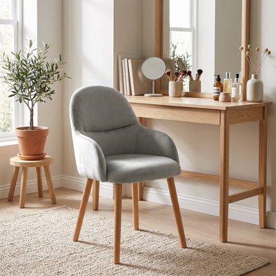 49cm H Upholstered Upholstered Back Armchair