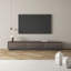 Tv Cabinet With 3 Drawers – Extendable Tv Unit Adjustable From 200cm To 330cm, Grey Tv Stand For Charnell  -379795221