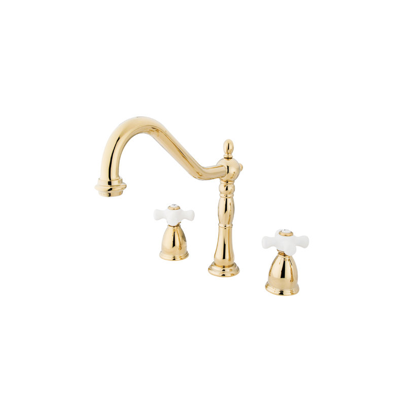 Heritage Hot & Cold Water Dispenser, Polished Brass