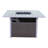 42.99'' Square Aluminum Fire Pit Accessory