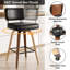 Tabouret pivotant rembourré à hauteur de bar-1822173829