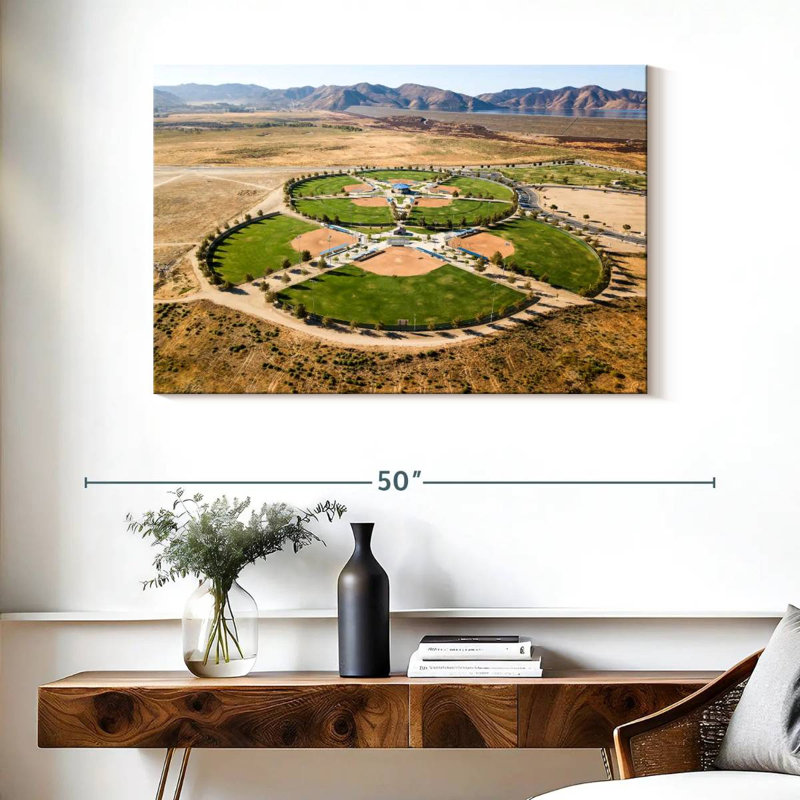 Sireci Baseball Softball Stadium, 26" H x 39" W