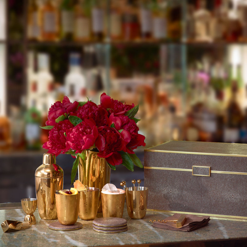 Classic Bar Tool Set, Chocolate