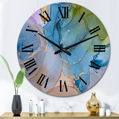 Horloge murale surdimensionnée