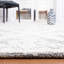 Tapis ivoire / gris en laine tissé à la main Goehring-1386417702