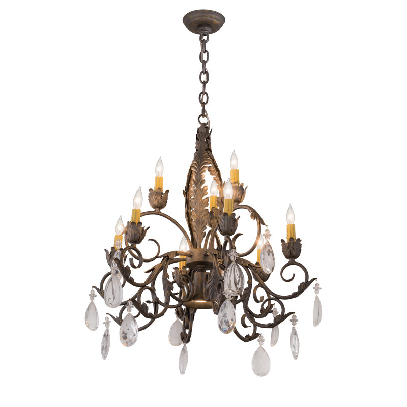 New Country French 9 - Light Chandelier