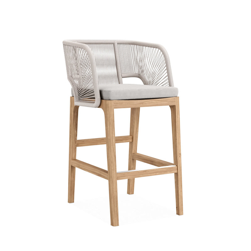 Amadora Bar Chair - Silver, Silver