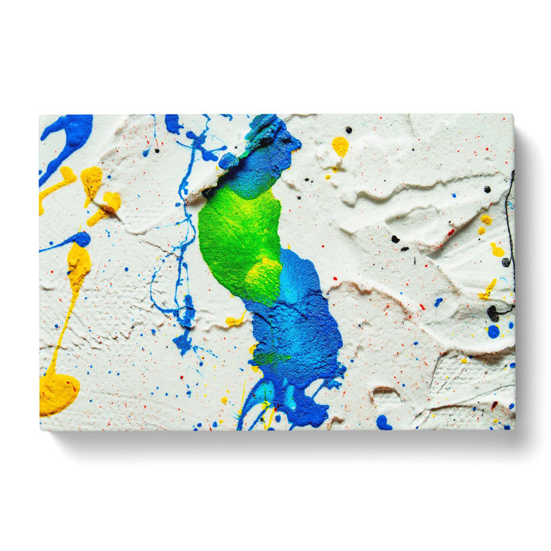 Abstract Art Painting Vol.464 by S.Johnson - Wrapped Canvas Painting, 50cm H x 76cm W x 3cm D