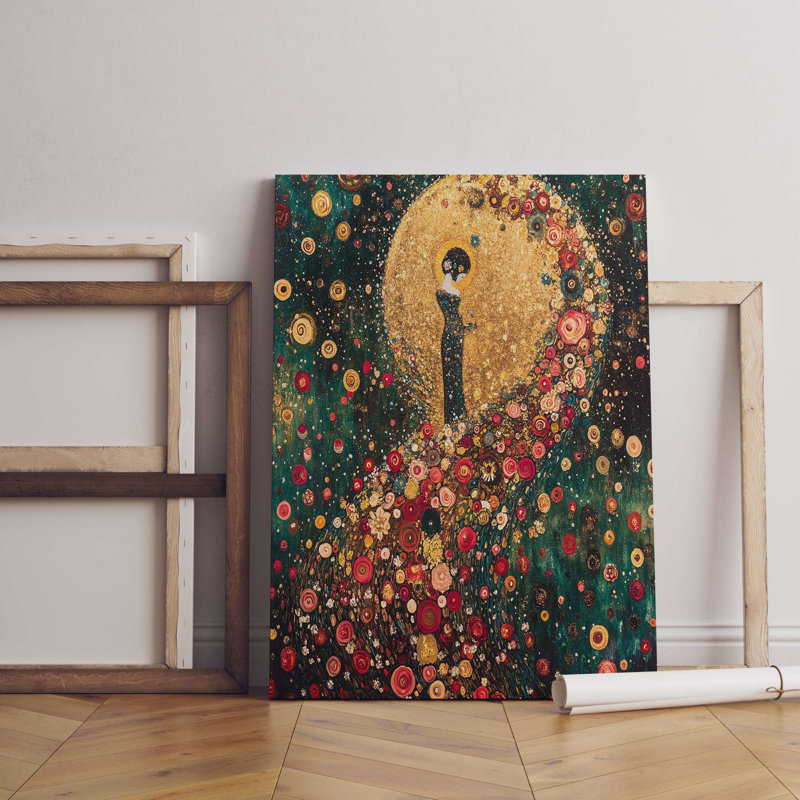 Stunning Decorative Canvas Painting, 27.6 x 39.4 inches | 100% Canvas with 100% Wooden Frame (0.8 x 1.2 inches Thick) | Perfect for Living Room, Bedroom, or Office Decor – Eye-Catching Artwork for Any Space