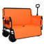 Chariot de jardin orange 3-en-1 500lbs-121615360