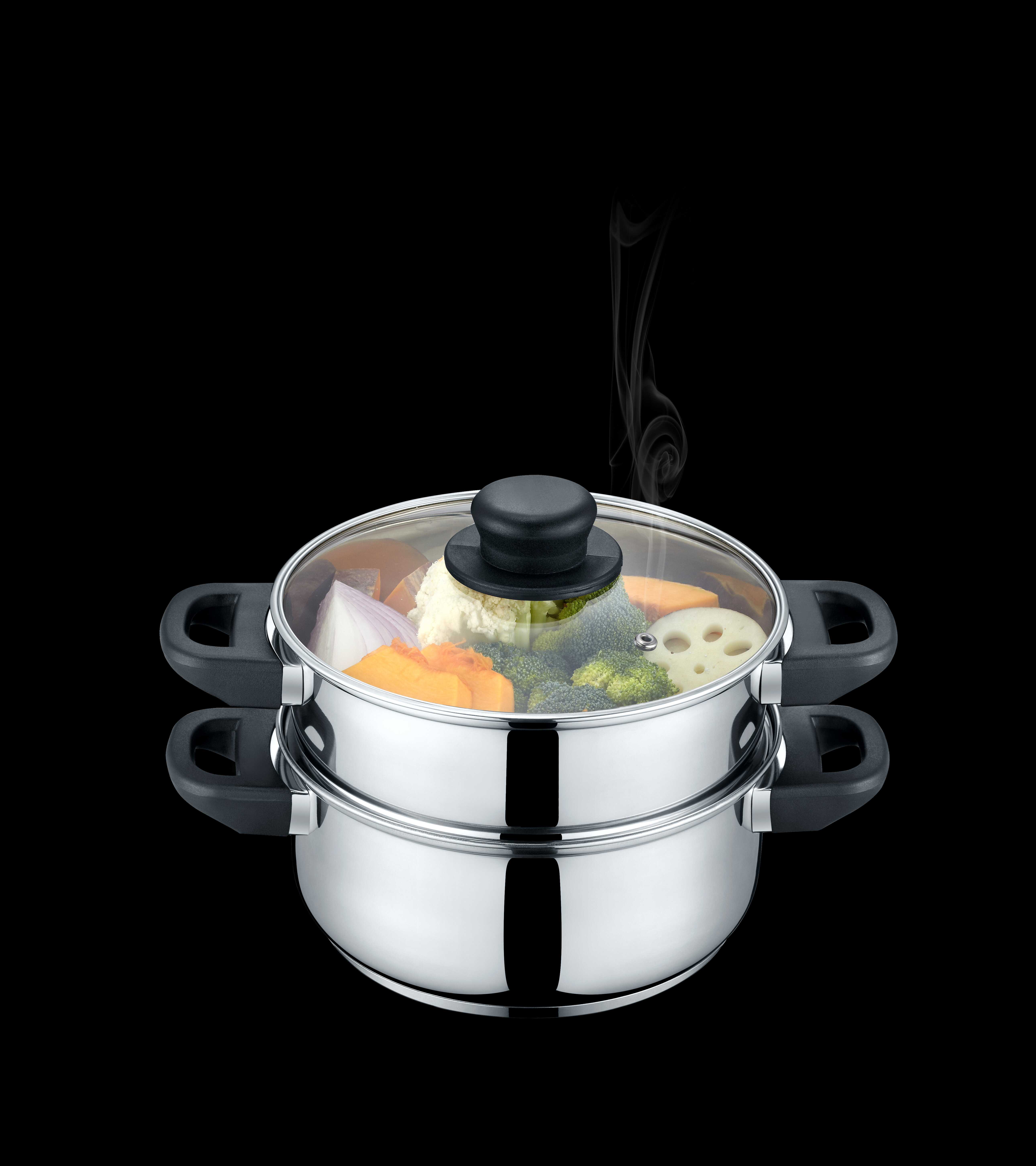 Cucina 3-Quart Covered Steamer Set