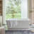 67" x 32" Freestanding Soaking Acrylic Bathtub-84448297