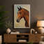 Equine Portrait Modern - Wrapped Canvas-1204522323-1204522334