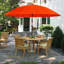 Nylah 250cm Balcony Parasol-2113004271
