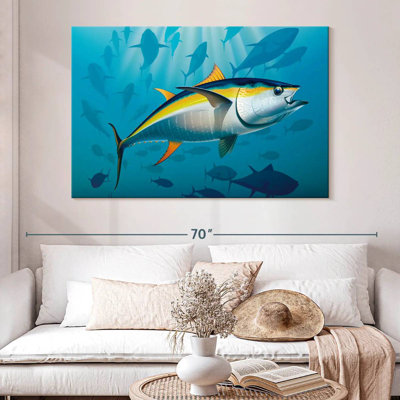 Shoal Of Yellowfin Tuna